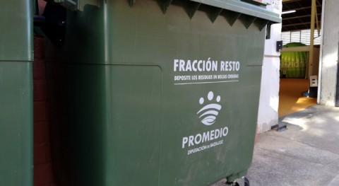Fuente Maestre confía Promedio recogida y transporte residuos urbanos