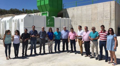 Cazorla estrena tercera planta depósito y reciclaje escombros Jaén