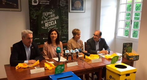 Xunta Galicia y Ecoembes impulsan Camino Santiago concienciado reciclaje