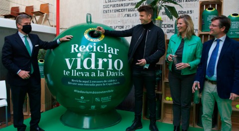 Ecovidrio y Kosmos impulsan primera edición sostenible Davis Cup Finals