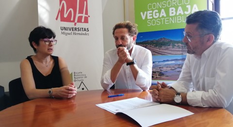 Consorcio Vega Baja Sostenible otorga beca máster gestión residuos UMH