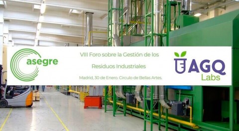 AGQ Labs Medio Ambiente patrocina VIII Foro Residuos Industriales