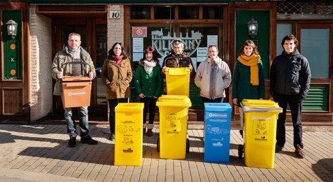 marcha proyecto reciclaje establecimientos hostelería Valdizarbe