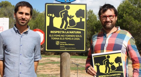 Baleares retira contenedores áreas recreativas y lanza campaña concienciación