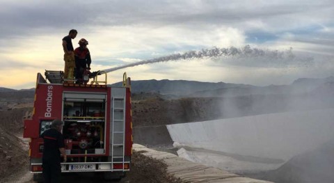 Gobierno valenciano investiga origen fuego vertedero Novelda