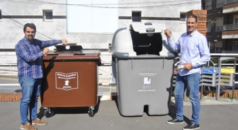 Urnieta fomenta reciclaje cerradura electrónica y apertura limitada contenedores