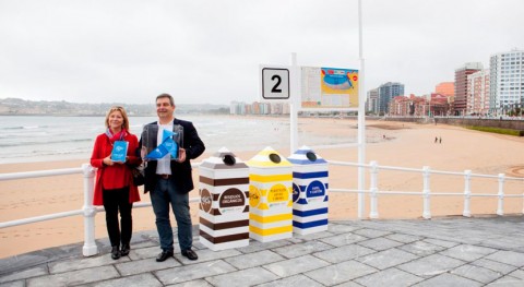 Pajarita Azul sobrevuela Gijón reconocimiento gestión reciclaje papel