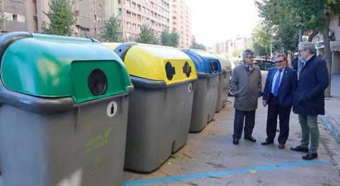 Lleida aumenta número contenedores recogida selectiva ciudad