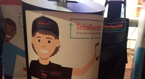 TeloReciclo impulsa reciclaje móviles y empleo personas discapacidad intelectual