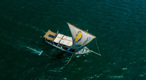 Flipflopi, velero hecho residuos plásticos, viajará lago más grande África
