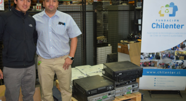 Inacap realiza primera entrega residuos electrónicos Chilenter