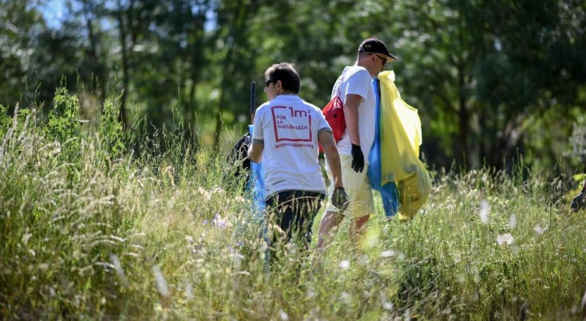 Más 10.700 voluntarios participan campaña ‘1m2 naturaleza’