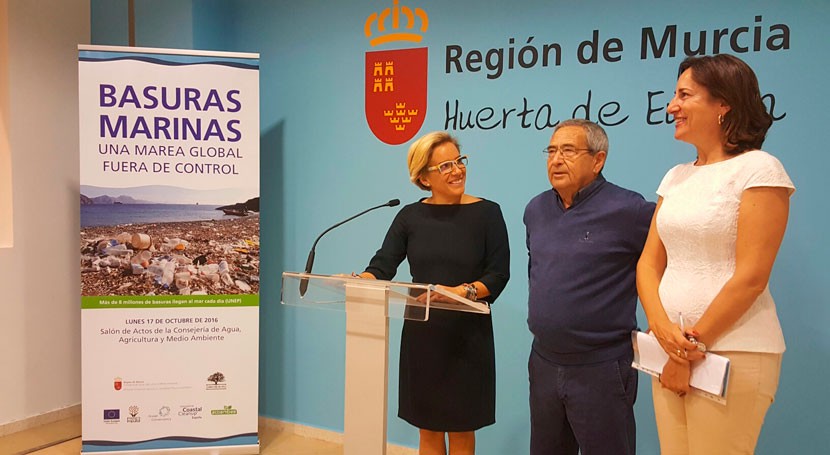 Murcia pone marcha proyecto recogida basura fondos marinos