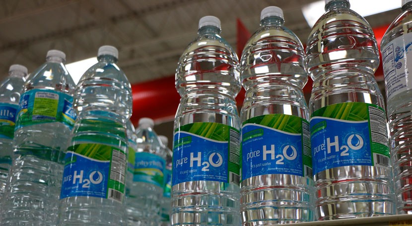 Supersano suprime venta agua botellas plástico