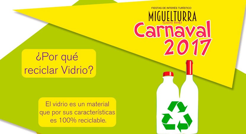 Cámbiame: marcha campaña reciclaje Miguelturra carnavales