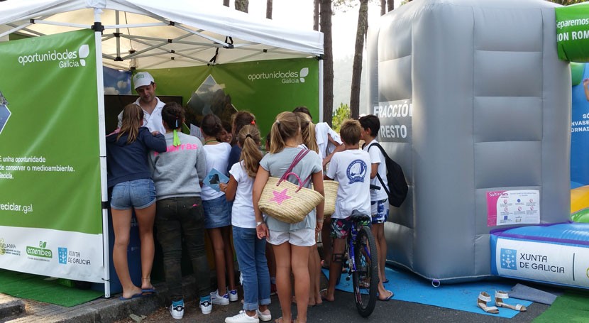 Arranca campaña concienciar reciclaje escuelas gallegas