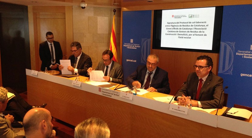 Cataluña quiere aumentar 75% valorización residuos construcción y demolición
