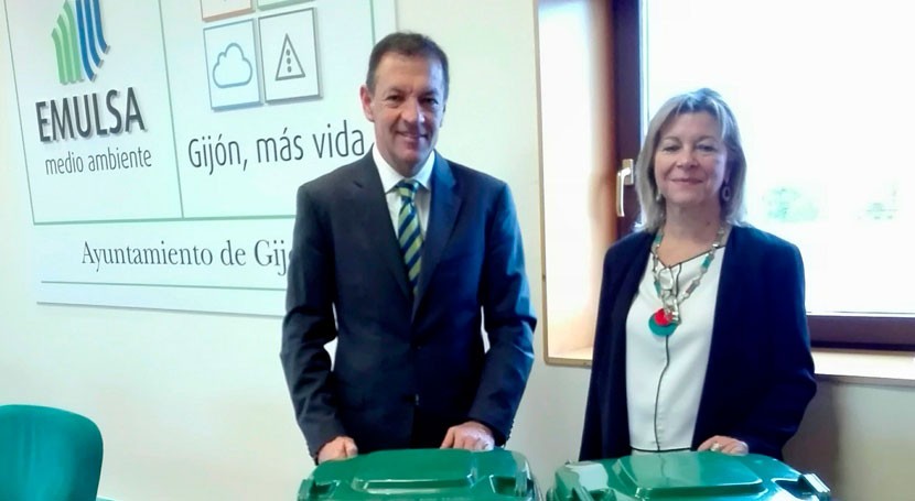 Gijón estrena contenedores reciclaje cápsulas café