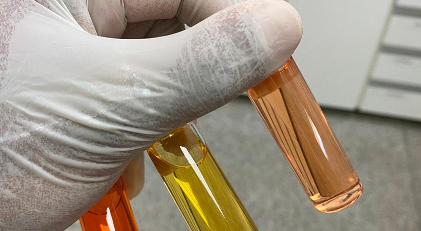 Científicos utilizan solvente "verde" y pigmento natural producción bioplástico