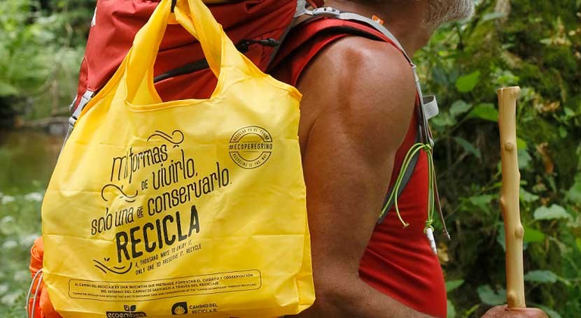 campaña 'Camino reciclaje' Ecoembes promueve reciclaje Camino Santiago