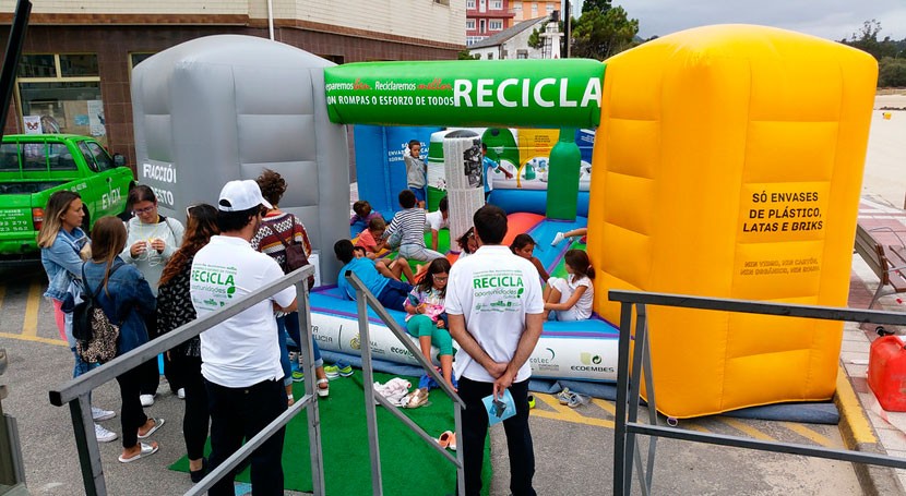 reciclaje prosigue recorrido provincia Lugo