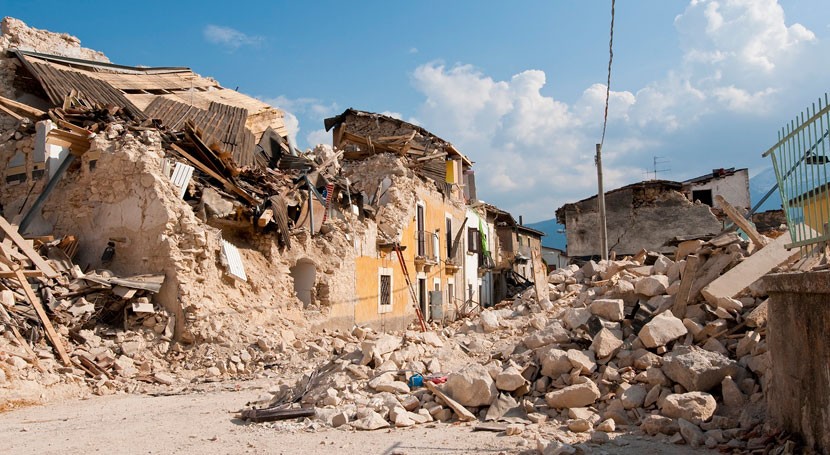 ¿Qué hacer escombros terremoto?