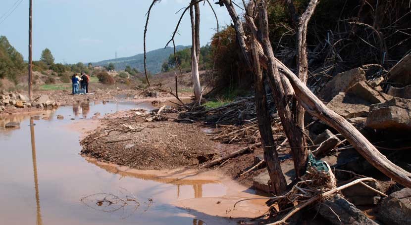 contaminación y actividad agrícola provocan exceso salinidad ríos