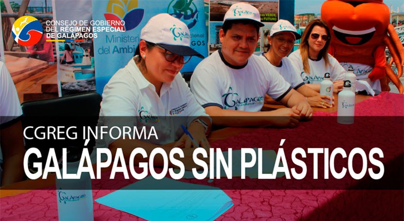 Galápagos manifiesta voluntad restringir consumo plásticos solo uso