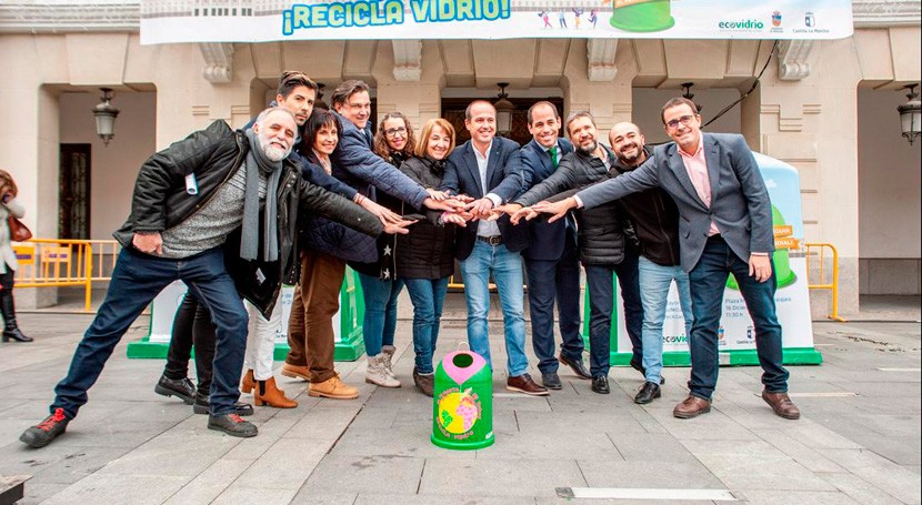 Guadalajara bate récord mundial recogida selectiva botellas vidrio hora