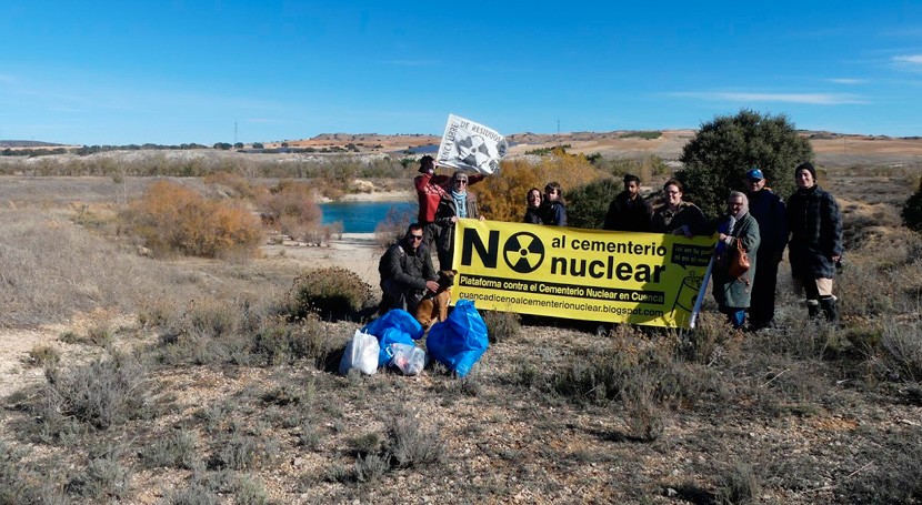 Jornada reivindicativa Villar Cañas basurero nuclear