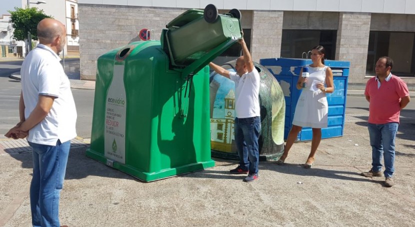 Algaba se une campaña reciclaje vidrio sector HORECA