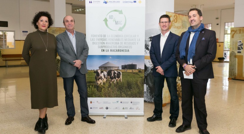 ULL lidera proyecto Macaronesia producción biogás partir residuos orgánicos
