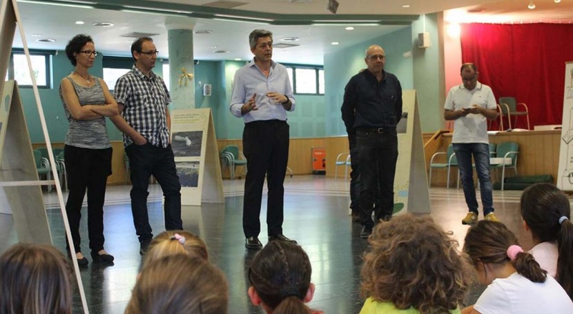 300 escolares participan campaña " más limpia Mediterráneo" Pobla Vallbona