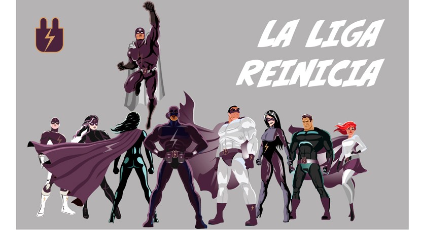 Reinicia presenta liga superhéroes