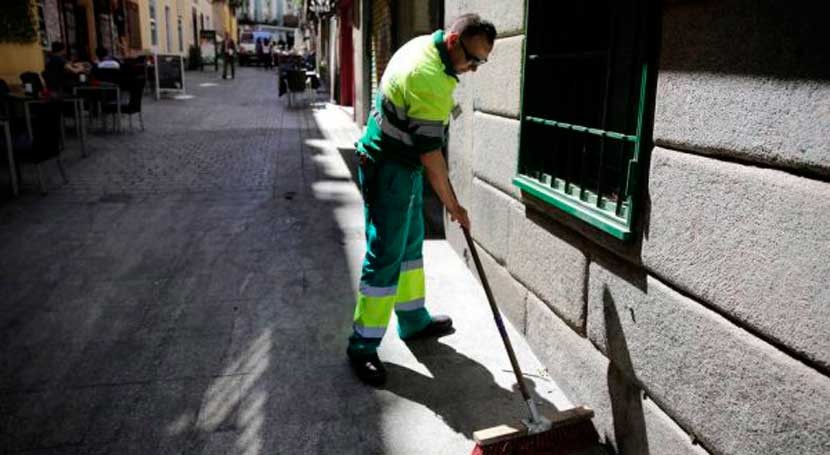 Ayuntamiento Madrid recoge más 160.000 kilos basura calles