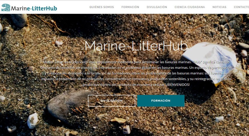 MARINe-LITTERHUB, punto conexión problema global basuras