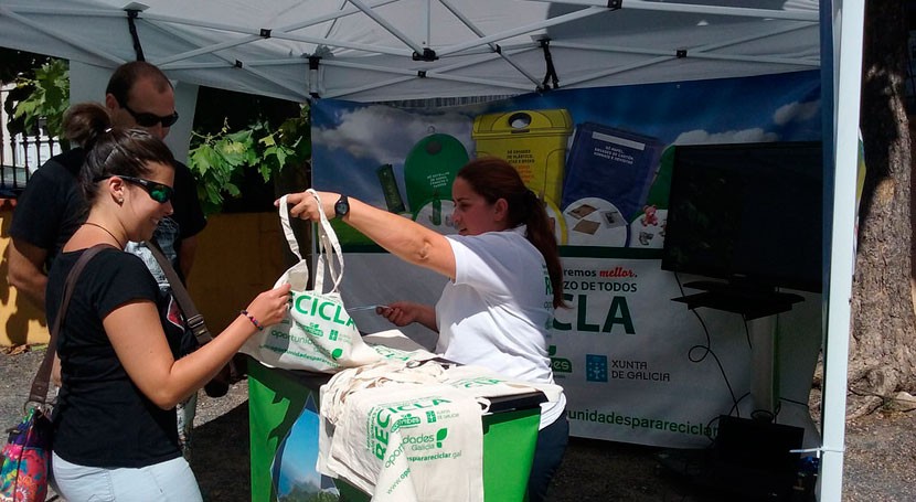 concellos pontevedreses Mos y Ponte Caldelas suman esfuerzos aumentar reciclaje