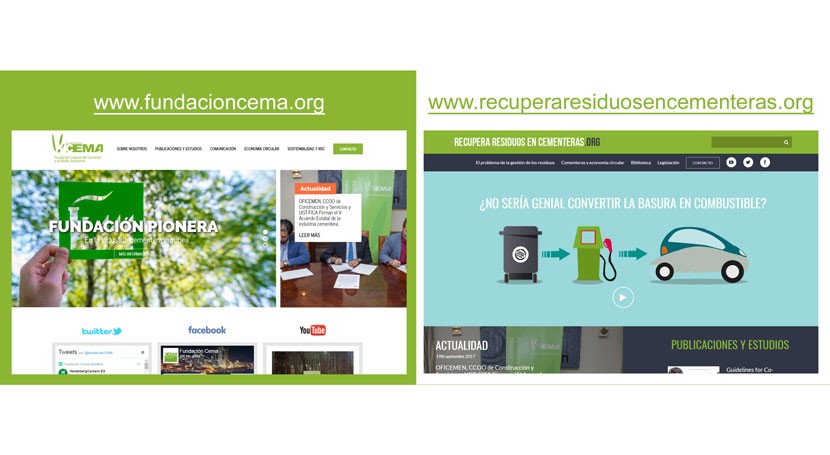 economía circular, protagonista nuevas webs Fundación CEMA