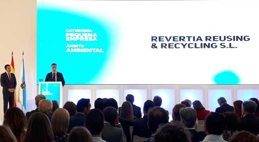 Revertia recibe Premio RSE Galicia gestión sostenible residuos