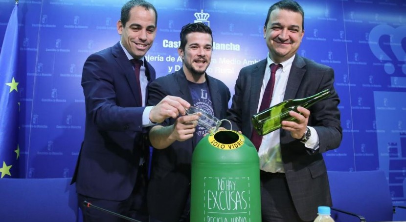 Castilla- Mancha lanza campaña promover reciclaje cristal hostelería