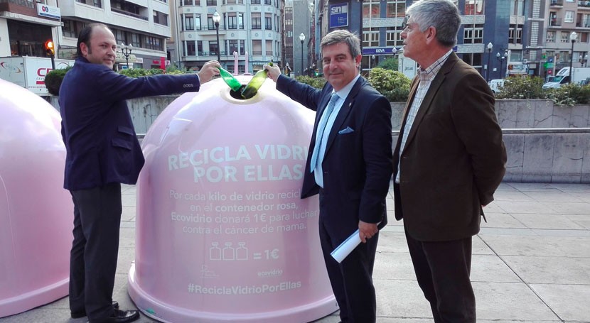 Gijón también 'Recicla Vidrio ellas'