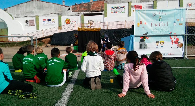 campaña concienciación reciclaje 'Salvemos Navidad' desembarca Huelva