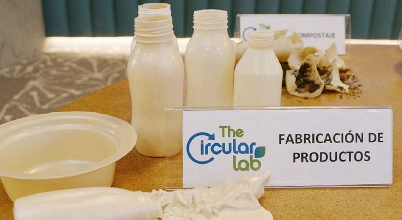 TheCircularLab presenta plástico sostenible partir residuos vegetales