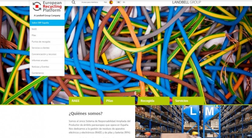 European Recycling Platform España estrena web: información reciclado RAEE, aun click